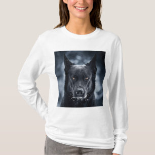 T-shirt Black German Shepherd