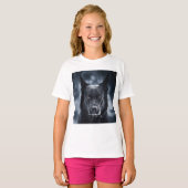 T-shirt Black German Shepherd (Devant entier)