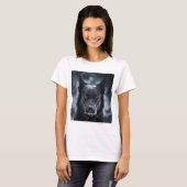 T-shirt Black German Shepherd (Devant entier)
