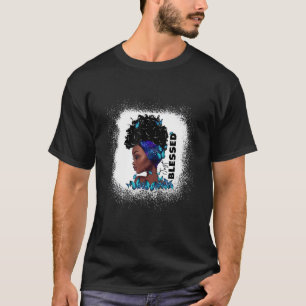 T-shirt Black Girl Christian Black Queen Afro Africain Jus