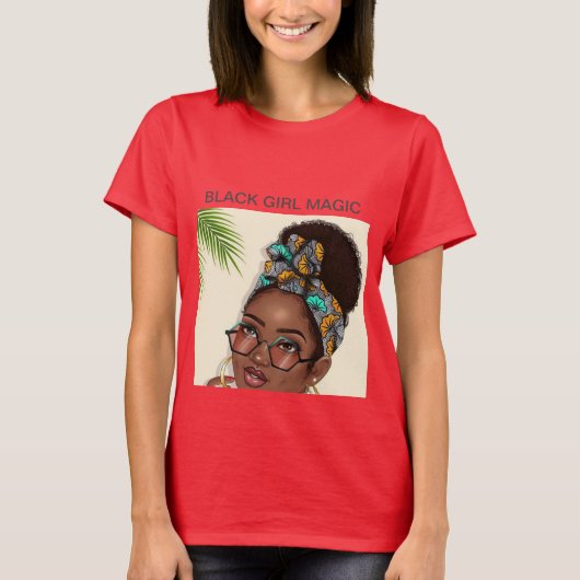 T-Shirt Black Girl Magic (Devant)