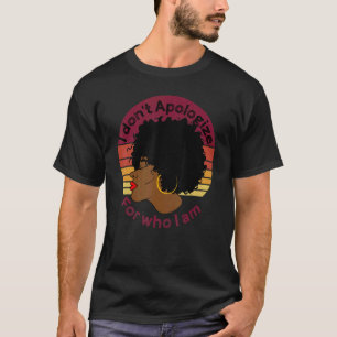 T-shirt Black Girl Magic African American Afro Woman
