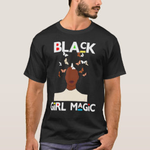 T-shirt Black Girl Magic Afro Femme Sista Melanin Femmes A