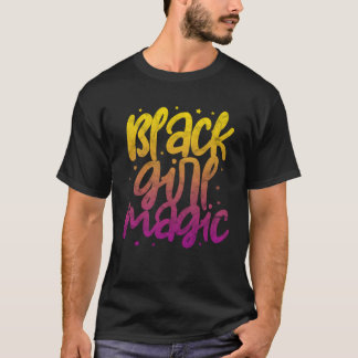 T-shirt Black Girl Magic Black Pride Afro Melanin African 