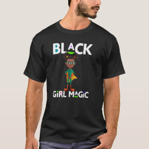 T-shirt Black Girl Magic Melanin Brown Skin Girls bébé