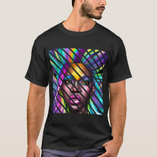 T-shirt Black Girl Magic Printemps de Pâques Melanin Sista