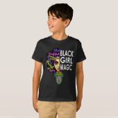 T-shirt Black Girl Magic T African Dashiki Outfit Pride Mo (Devant entier)