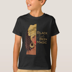 T-shirt Black Girls Been Magic Black History Month African