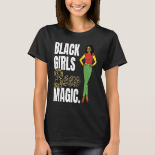 T-shirt Black Girls Been Magic Black Woman Black Pride Rag
