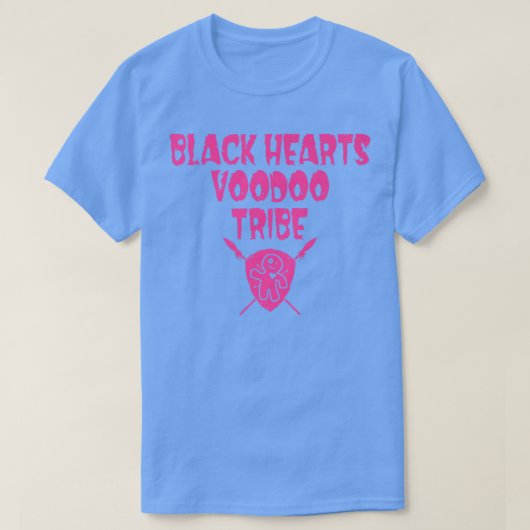 T-shirt Black Hearts Voodoo Tribe Shield 250 (Design devant)