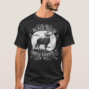T-shirt Black Hills South Dakota Deer