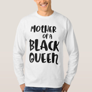 T-shirt Black Histoire Mois Mère Reine Cadeau Femmes Fille