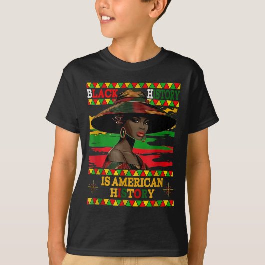 T-shirt Black History American Women Recognition Educators (Devant)