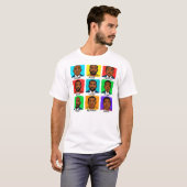 T-shirt Black History Lessons Inspirational Art (Devant entier)