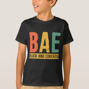 T-shirt Black History Mois Cadeaux Black Pride BAE Black A