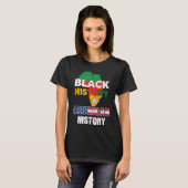 T-shirt Black History Mois femmes Africain-Américain Tee - (Devant entier)