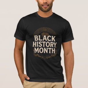T-shirt 'Black History Month / 100ste verjaardag'