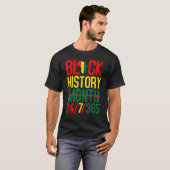 T-shirt Black History Month 24 7 365 Afro African Pride Me (Devant entier)