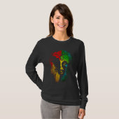 T-shirt Black history month  African American Ancestors' r (Devant entier)