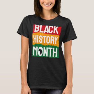 T-shirt Black History Month African American Country Celeb