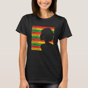 T-shirt Black History Month African American Country Celeb