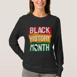 T-shirt Black History Month African American Country Celeb