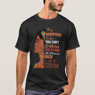 T-shirt Black History Month African American Woman I