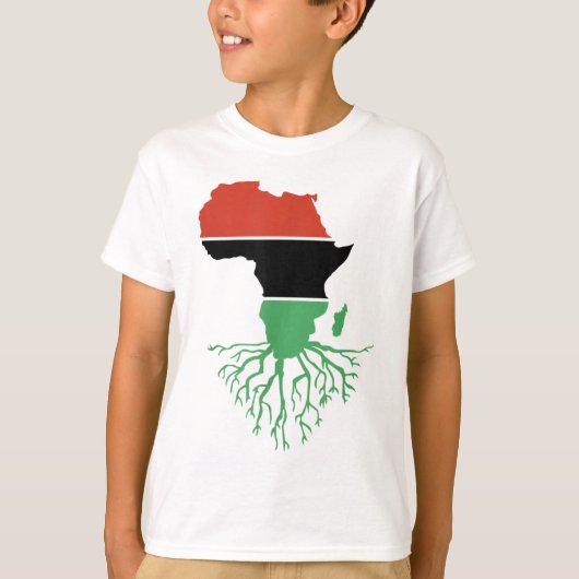 T-shirt Black History Month African Roots Autonomwerment M (Devant)