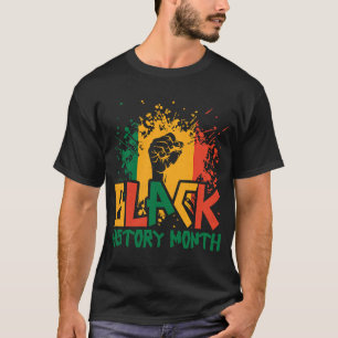 T-shirt Black History Month African Roots Pride BHM