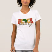 T-shirt Black History Month Crochet Style (Devant)