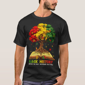 T-shirt Black History Month Honoring Past Inspiring Future