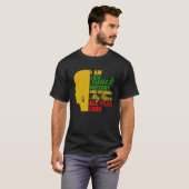 T-shirt Black History Month I Am Black History (Devant entier)