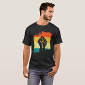 T-shirt Black History Month Inspiring Black Leaders Power  (Devant entier)