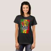 T-shirt Black History Month Melanin Afro African Pride Men (Devant entier)