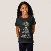 T-Shirt Black History Month - Tree Without Root (Devant entier)