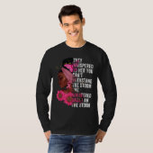 T-shirt Black History Moth Girl I Am The Strong African Q (Devant entier)