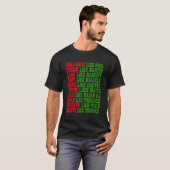 T-shirt Black History Moth Pride Black Power Leaders (Devant entier)