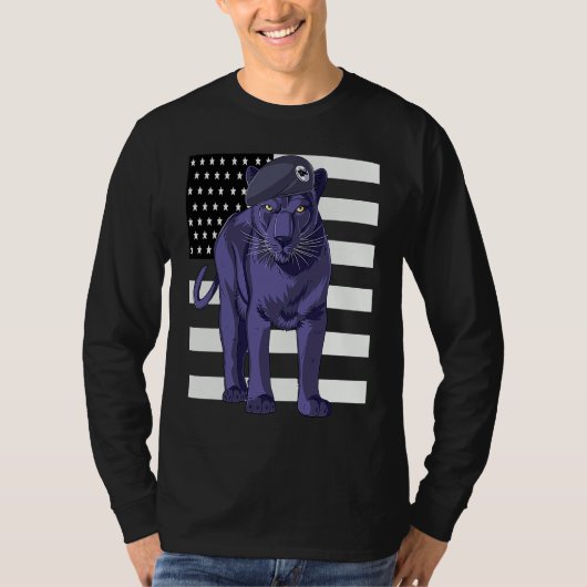 T-shirt Black History Panther Party (Devant)