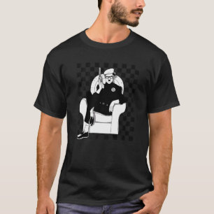 T-shirt Black History Panther Party 1966 Checkerboard