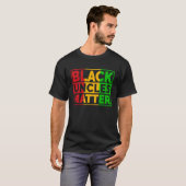 T-shirt Black History Pride Retro Black Uncles Matter (Devant entier)