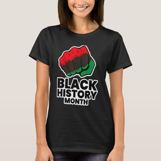 T-shirt Black Historys Black History Month_1 (Devant)
