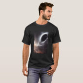 T-shirt Black Hole In A Galaxy Universe Space Science (Devant entier)