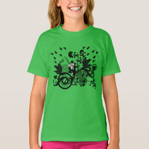 T-shirt Black Irish Swirls et Leprechauns