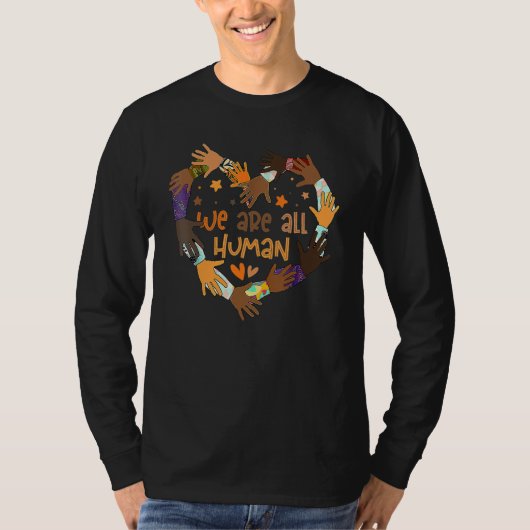 T-shirt Black Is Beautiful Black History Month We Are All (Devant)