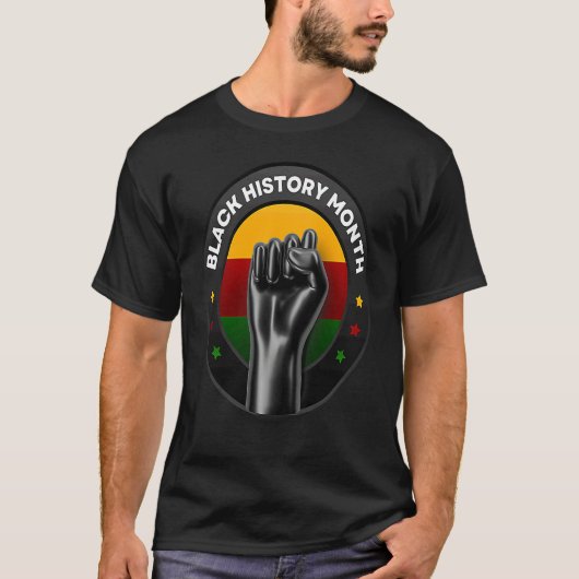 T-shirt Black Is Beautiful Black History Month We Are All (Devant)
