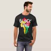 T-shirt Black King Black History Month African American Bl (Devant entier)
