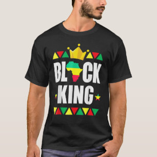 T-shirt Black King Black Power Mois de l'histoire noire