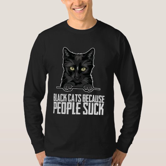 T-shirt Black kitten Black mom Black dad 1 (Devant)