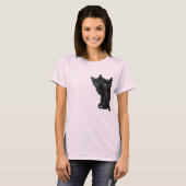 T-shirt Black kittens (Devant entier)