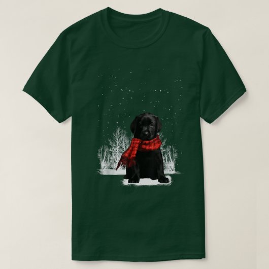 T-shirt Black Labrador (Design devant)